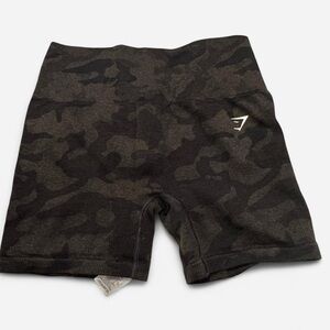 Camo Print Black Shorts Gymshark's